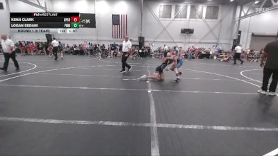 113 lbs Round 1 (6 Team) - Kenji Clark, GPS Red vs Logan Sedani, Prime Wrestling White