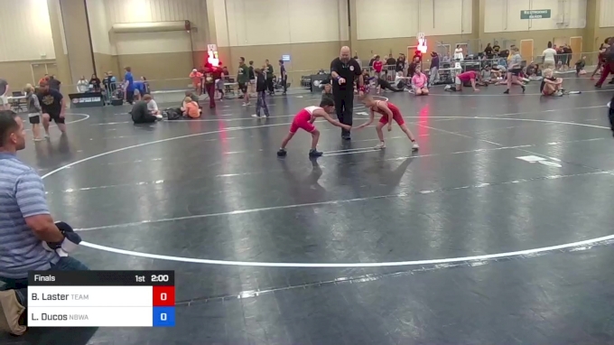 63 lbs Final - Bryson Laster, Team Barracuda vs Lucas Alexander Ducos, NBWA