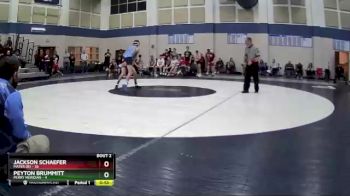 110 lbs Round 1 (4 Team) - Jackson Schaefer, Mater Dei vs Peyton Brummitt, Perry Meridian