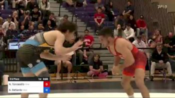 61 kg 3rd Place - Nathan Tomasello, CKWC/TMWC vs Austin DeSanto, HWC/TMWC