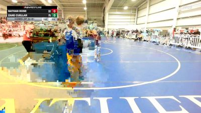 138 lbs Consi Of 64 #1 - Nathan Rose, SC vs Zane Cuellar, PA