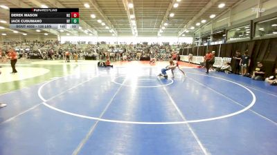 138 lbs Consi Of 64 #1 - Derek Mason, NC vs Jack Cusumano, NY