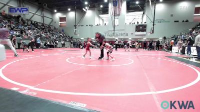 43-46 lbs Rr Rnd 3 - Easton Nalder, Skiatook Youth Wrestling vs Jameson Kennedy, Cowboy Wrestling Club