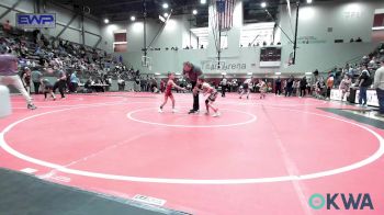 43-46 lbs Rr Rnd 3 - Easton Nalder, Skiatook Youth Wrestling vs Jameson Kennedy, Cowboy Wrestling Club