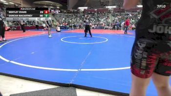 160 lbs Semifinal - Duncan Macartney, Bentonville Wrestling Club vs Bentley Evans, Searcy Youth Wrestling