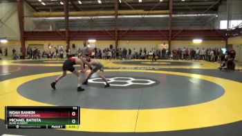 113 lbs Cons. Round 5 - Noah Rankin, St Christopher`s School vs Michael Batista, Blair Academy