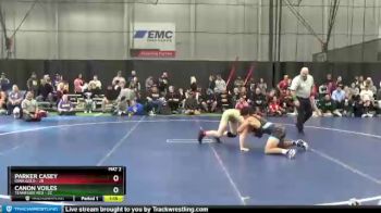 140 lbs Quarterfinals (8 Team) - Parker Casey, Iowa Gold vs Canon Voiles, Tennessee Red