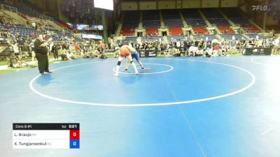 152 lbs Cons 8 #1 - Leandro (LJ) Araujo, North Dakota vs Xerarch Tungjaroenkul, Kansas