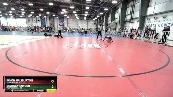 60 lbs Rd# 3 12:00pm Friday - Bradley Snyder, Terps XPress vs Javon Haliburton, Team New Mexico