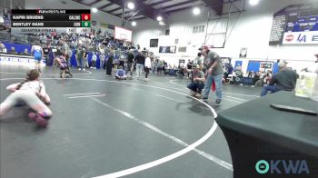 67 lbs Quarterfinal - Kapri Bruens, Carl Albert vs Bentley Hans, Lions Wrestling Academy