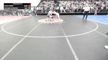 130 lbs Semifinal - Layla Ortiz, Crash GWC vs Autumn Littleton, Milford Senior