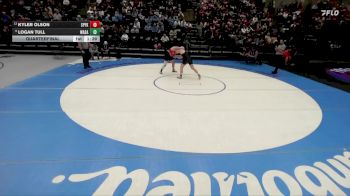 5A 285 lbs Quarterfinal - Logan Tull, Wasatch vs Kyler Olson, Spanish Fork