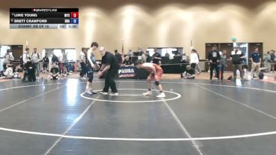 120 lbs Champ. Rd Of 16 - Luke Young, M2 Training Center vs Brett Crawford, Savage Wrestling Academy