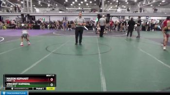 60 lbs Round 3 (10 Team) - Mason Kephart, POWA vs Vincent Kaparal, M2TCNJ