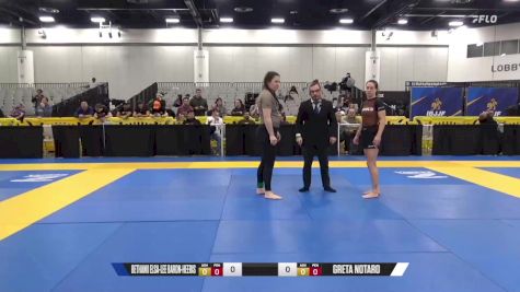 Bethanii Elsa-Lee Baron-Heeris vs Marcina Aleksey Sarmiento 2024 World IBJJF Jiu-Jitsu No-Gi Championship