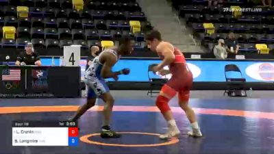 60 kg Consolation - Liam Cronin, Nebraska Wrestling Training Center vs Britain Longmire, Unattached