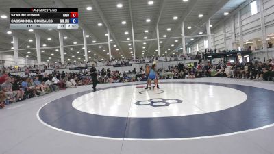 155 lbs Symone Jewell, California Gold J vs Cassandra Gonzales, Minnesota