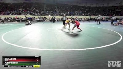 135 lbs Cons. Semi - Jay`la Ford, Bixby vs Avery Richey, Vian