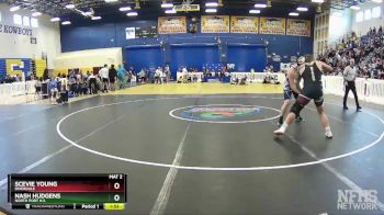 285 lbs Cons. Round 3 - Nash Hudgens, North Port H.S. vs Scevie Young, Riverdale