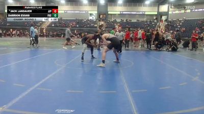 157 lbs Champ. Round 3 - Jack Landauer, Apprentice School vs Darrion Evans, Pikeville