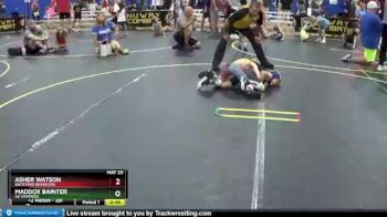 53 lbs Cons. Semi - Asher Watson, Backyard Brawlers vs Maddox Bainter, SD Hammers