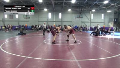 197 lbs Semifinal - Ethan Winkelman, Augsburg vs Gabe Carter, Wisconsin-La Crosse