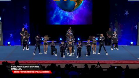The California All Stars - San Marcos - Rangers [2026 L7 International Open Large Coed Semis] 2026 The Cheerleading Worlds