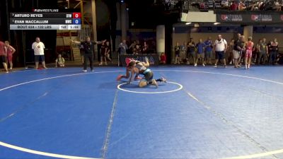132 lbs 3rd Place Match - Arturo Reyes, Steller Trained Wrestling vs Evan MacCallum, MWC Wrestling Academy