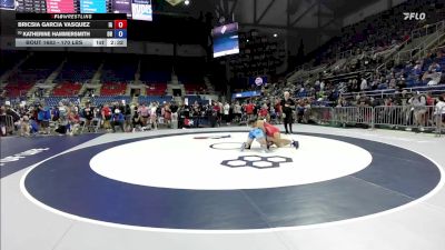 170 lbs Champ. Rd Of 64 - Bricsia Garcia Vasquez, IA vs Katherine Hammersmith, OH