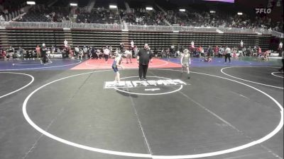 98 lbs Consi Of 4 - Braydon Moser, Spearfish Youth WC vs Gunner Johnson, Touch Of Gold WC