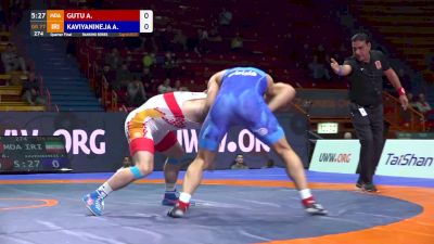 77 kg Quarterfinal - Alexandrin Gutu, MDA vs Amin Yavar Kaviyaninejad, IRI