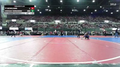 123 lbs Champ. Round 2 - Joshuah Hernandez, CODY WRESTLING CLUB vs Ty McWilliams, Lander Legacy