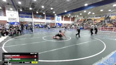 126 lbs Cons. Round 3 - Moises Sanchez, Laguna Hills vs Denzel Cisneros, Sultana