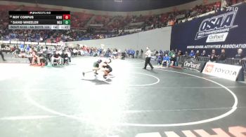 6A Boys 120 lbs Champ. Round 2 - David Wheeler, West Linn Boys vs Roy Corpus, Newberg Boys