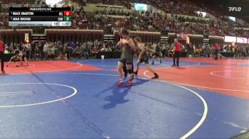 126 lbs 1st Place Match - Asa Wood, Unattached vs Max Martin, Hellgate