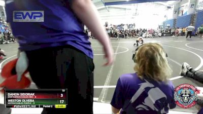 56 lbs Round 1 (4 Team) - Easton Allen, East Kansas Eagles Red vs Jocko Finley, Untouchables Purple