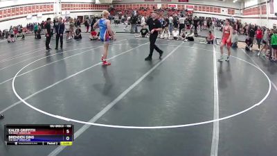 150 lbs Round 3 - Kaleb Griffith, The Best Wrestler vs Brenden Ging, The Best Wrestler