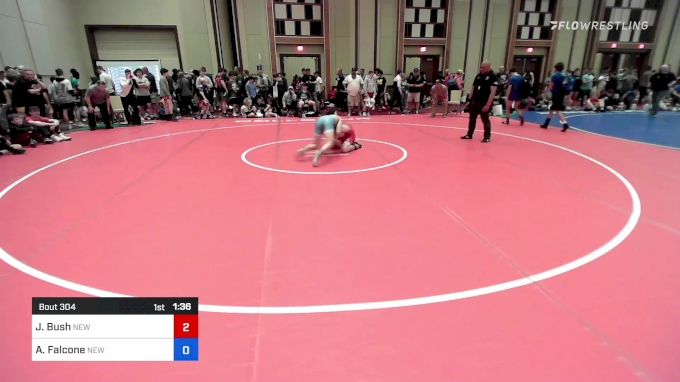 132 kg Consi Of 16 #2 - Jackson Bush, New Jersey vs Aj Falcone, New Jersey