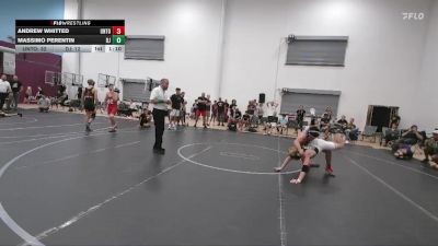 115 lbs Round 2 - Andrew Whitted, The Untouchables vs Massimo Perentin, Dirty Jersey