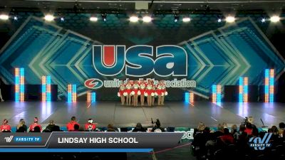 Lindsay High School [2020 Medium Varsity Song/Pom Novice (8-11) Day 2] 2020 USA Spirit Nationals