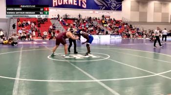 285 lbs Quarterfinal - Kweku Arthur-Mensah, Washington & Lee vs Owen Reber, Alvernia University