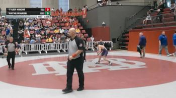 120 lbs Quarterfinal - Payne Walker, Christian Brothers High School vs Tyler Knight, Father Ryan High School