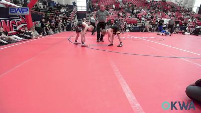 90 lbs Semifinal - Holden L Yingst, Keystone Kids 11U vs Cason Rigdon, Perry Wrestling Academy