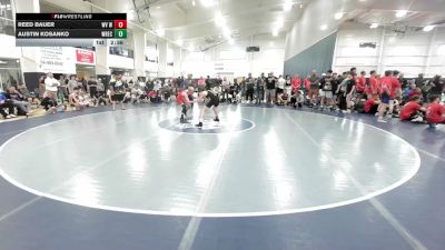 108 lbs Round Robin 1 - Reed Bauer, WV Wild - HS vs Austin Kosanko, Wrecking Crew - HS