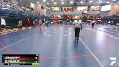 175 lbs Round 4 - Ethan Sanchez, Conroe Woodlands College Park vs Carlos Moreno, El Paso Pebble Hills