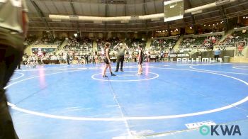 105 lbs Round Of 16 - Yoselin Hernandez, OKC Saints Wrestling vs Montanna Eubanks, Sallisaw Takedown Club