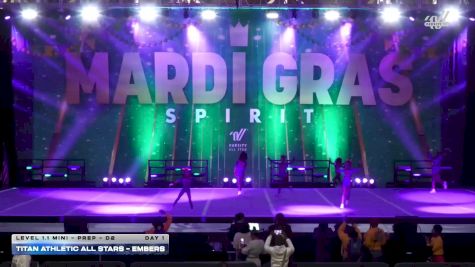 Titan Athletic All Stars - Embers [2026 L1.1 Mini - PREP - D2 Day 1] 2026 Mardi Gras Grand Nationals