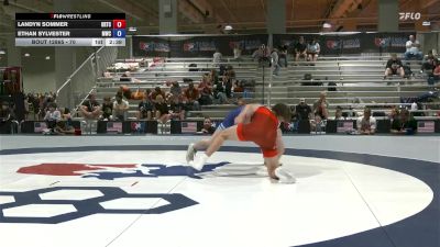 70 lbs Cons. Round 2 - Landyn Sommer, Oklahoma Regional Training Center vs Ethan Sylvester, Mustang Wrestling Club