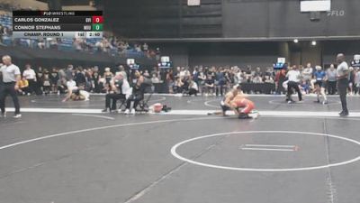141 lbs Champ. Round 1 - Connor Stephans, Missouri Baptist University vs Carlos Gonzalez, Grand View (Iowa)