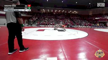 165 lbs Finals (8 Team) - Baylor Bart, COWETA vs Kingston Sikes, CARL ALBERT